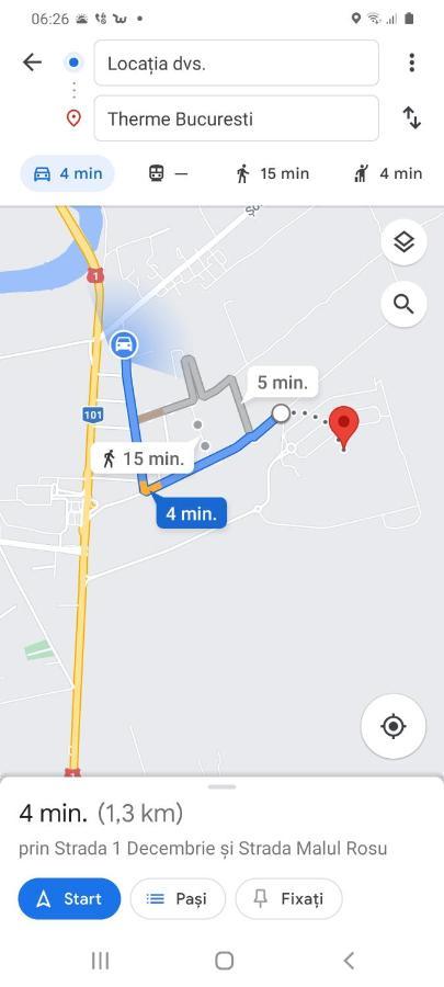 Luca'S Studio 3 ,Close To Therme Bucharest, Airport Otopeni Balotesti Esterno foto